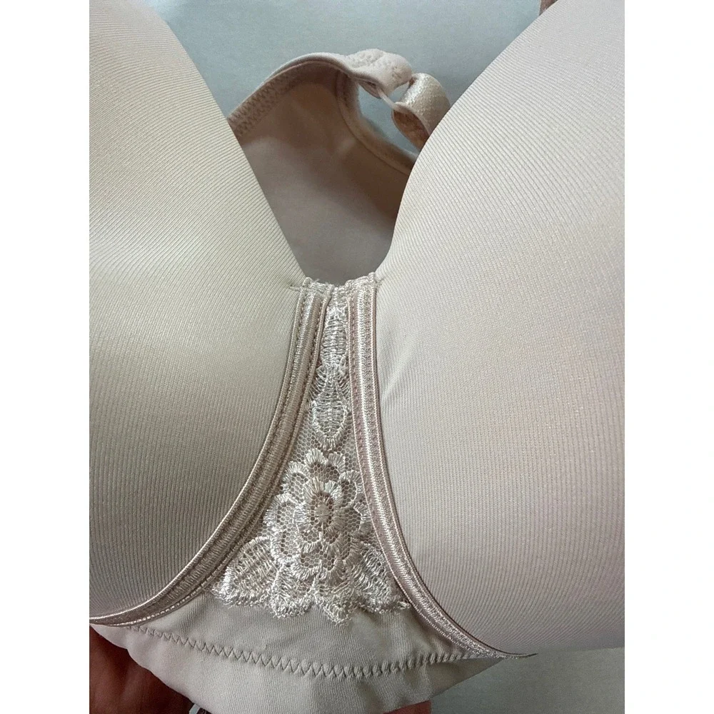 Vanity Fair Beauty Back Full Figure Wirefree Bra 71380 Sherquartz 42DD NWT